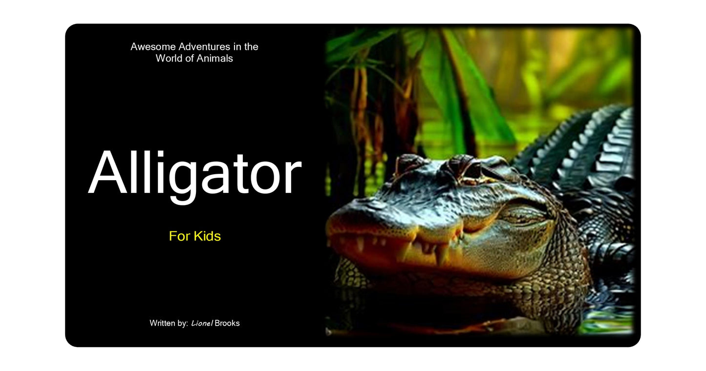 Adventures in the World of Animals Alligator