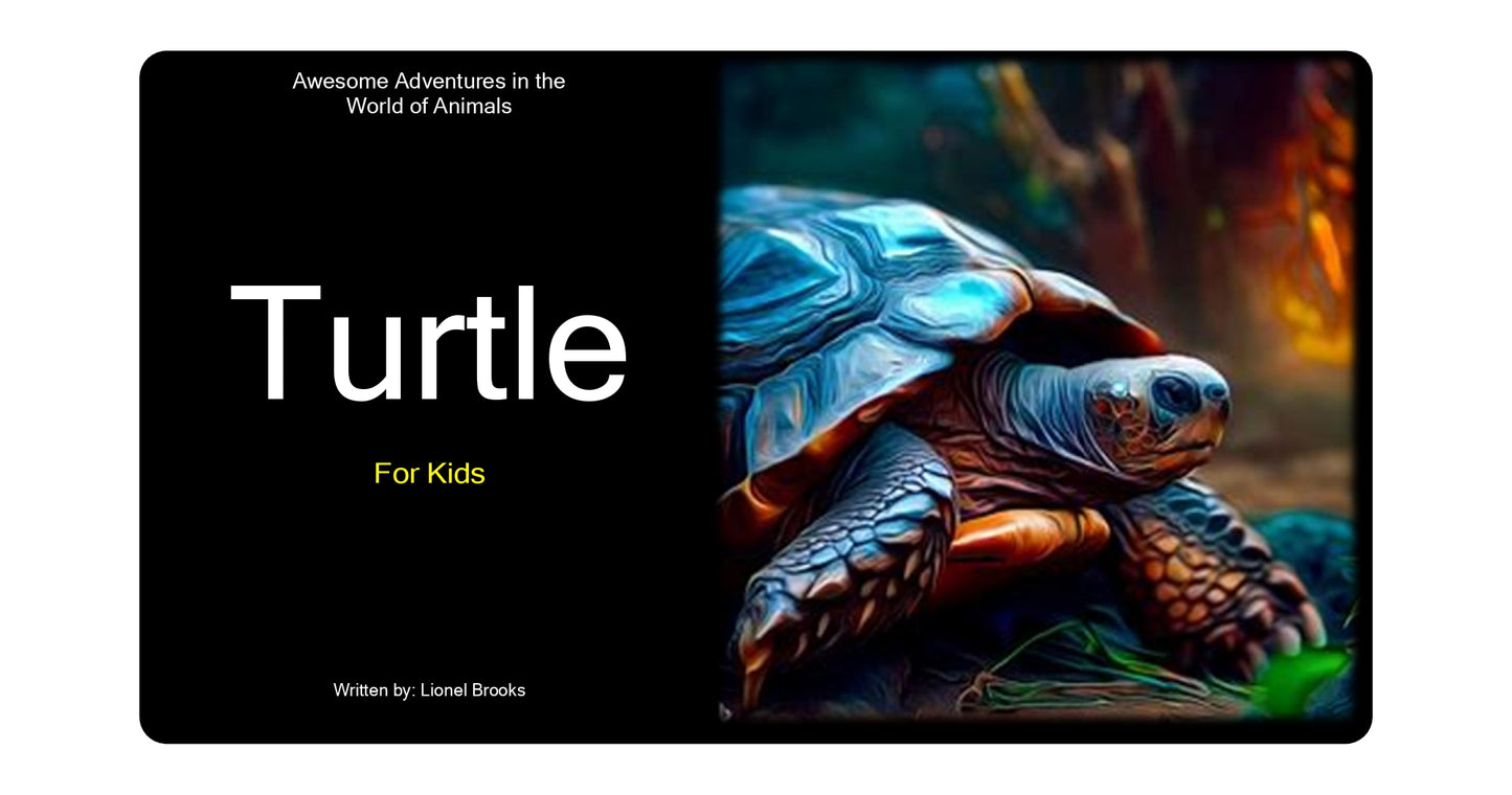 Awesome Adventures in the World of Animals Turtle