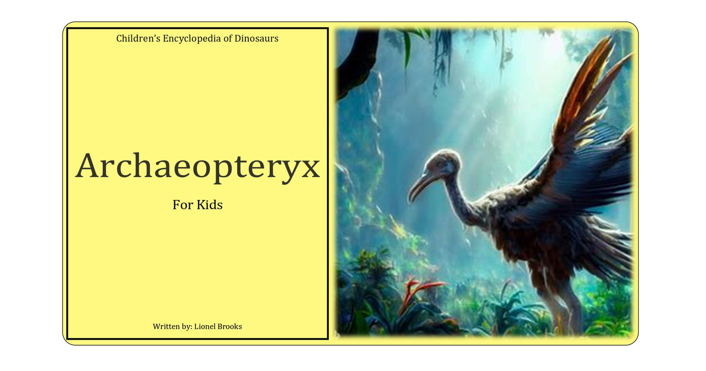 Children’s Encyclopedia of Dinosaurs_Archaeopteryx