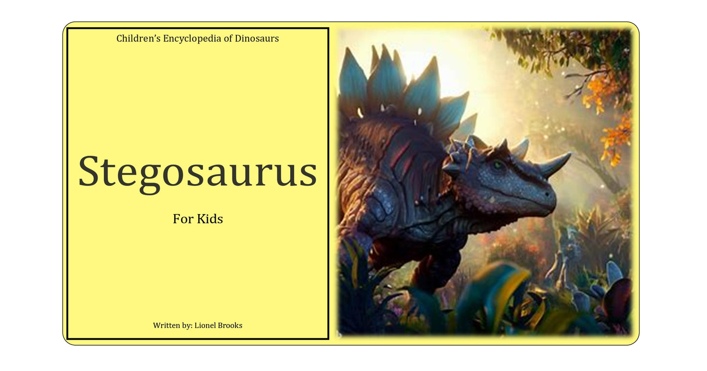 Children’s Encyclopedia of Dinosaurs_Stegosaurus