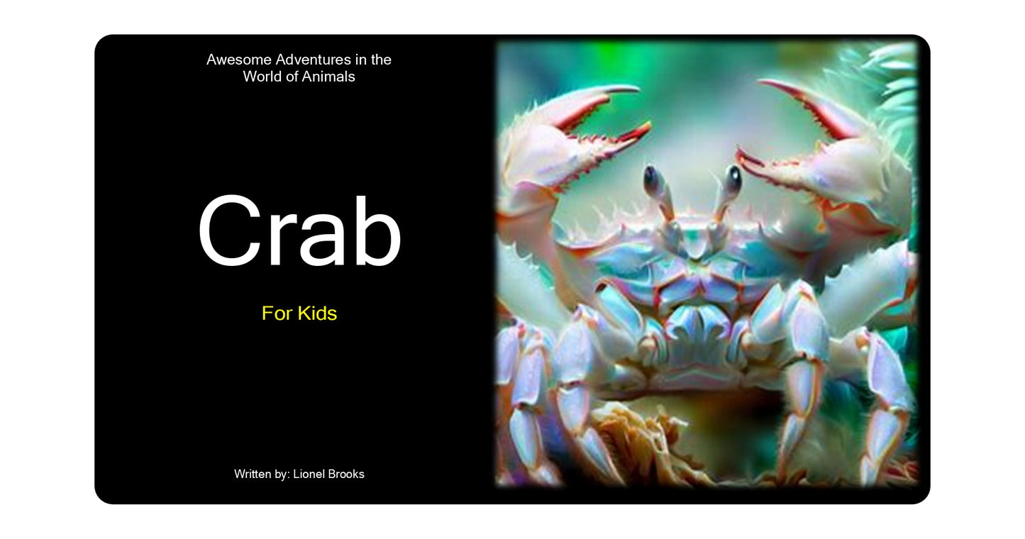 Awesome Adventures in the World of Animals Crab
