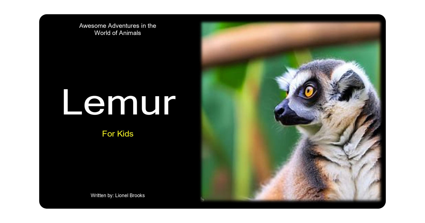 Adventures in the World of Animals Lemur