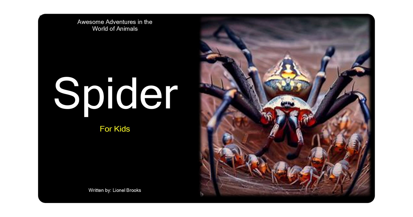 Awesome Adventures in the World of Animals Spider